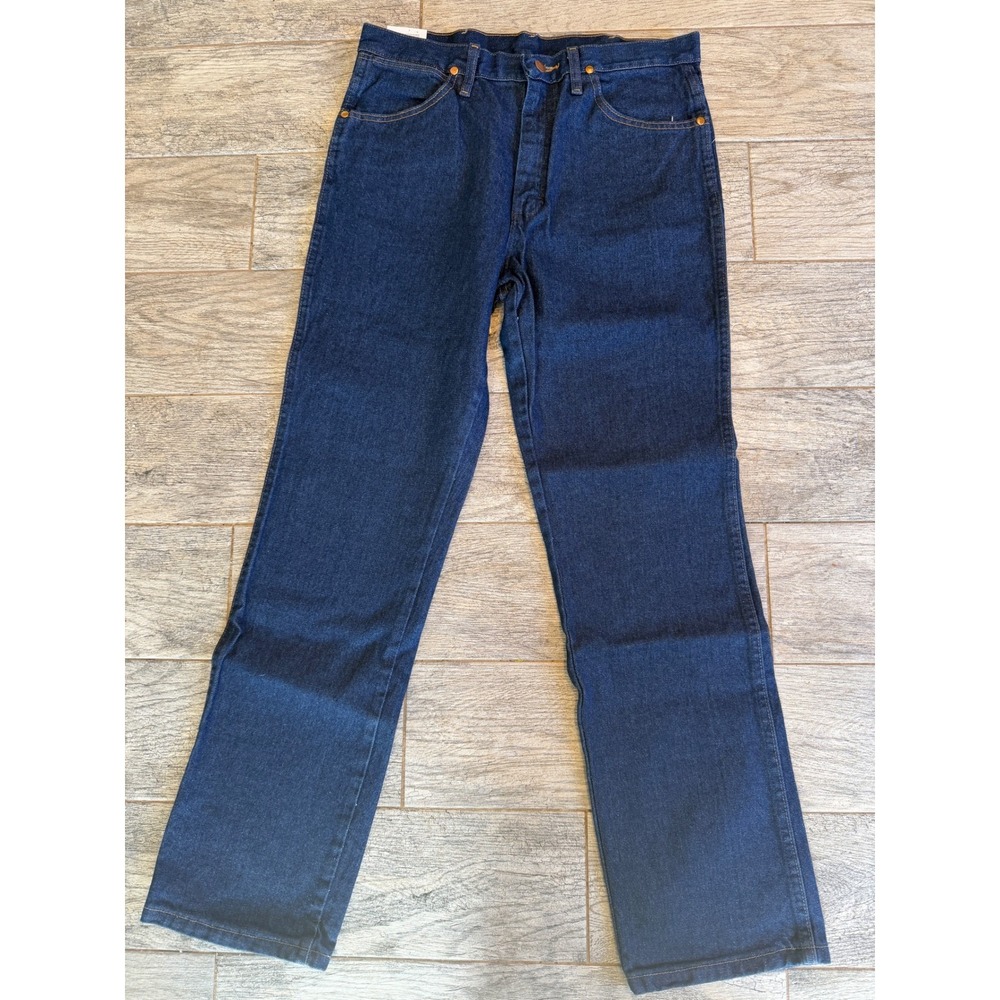 Wrangler Cowboy Cut Jeans 33x32 Slim Fit 936 Denim Mens 33 x 32 Rodeo Jean‎ NWT